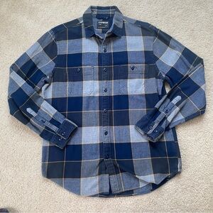 Express Men’s Plaid Flannel Shirt